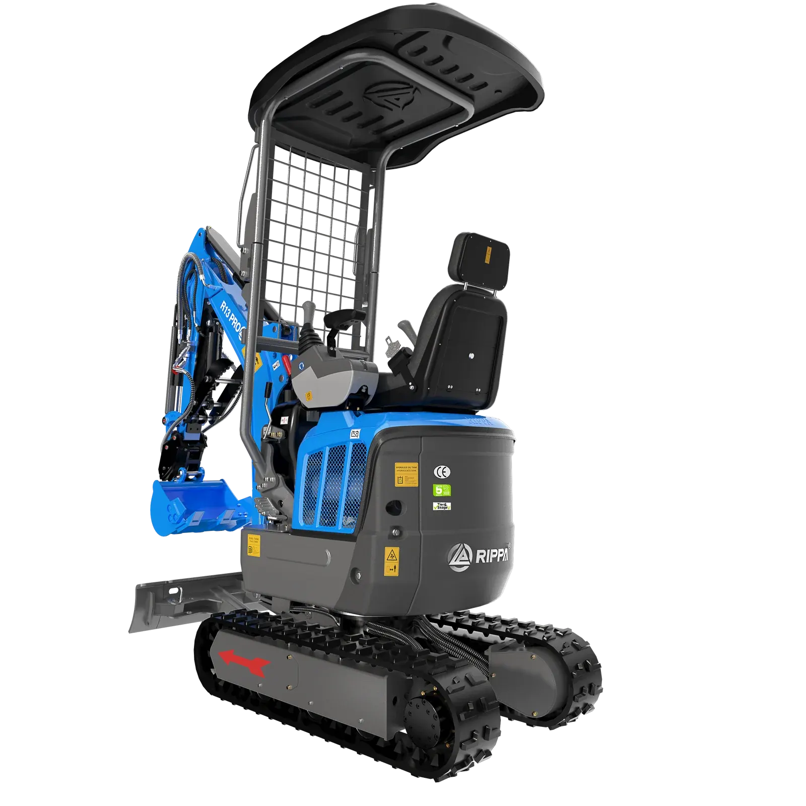 Rippa R13 PRO Minibagger – Bild 4