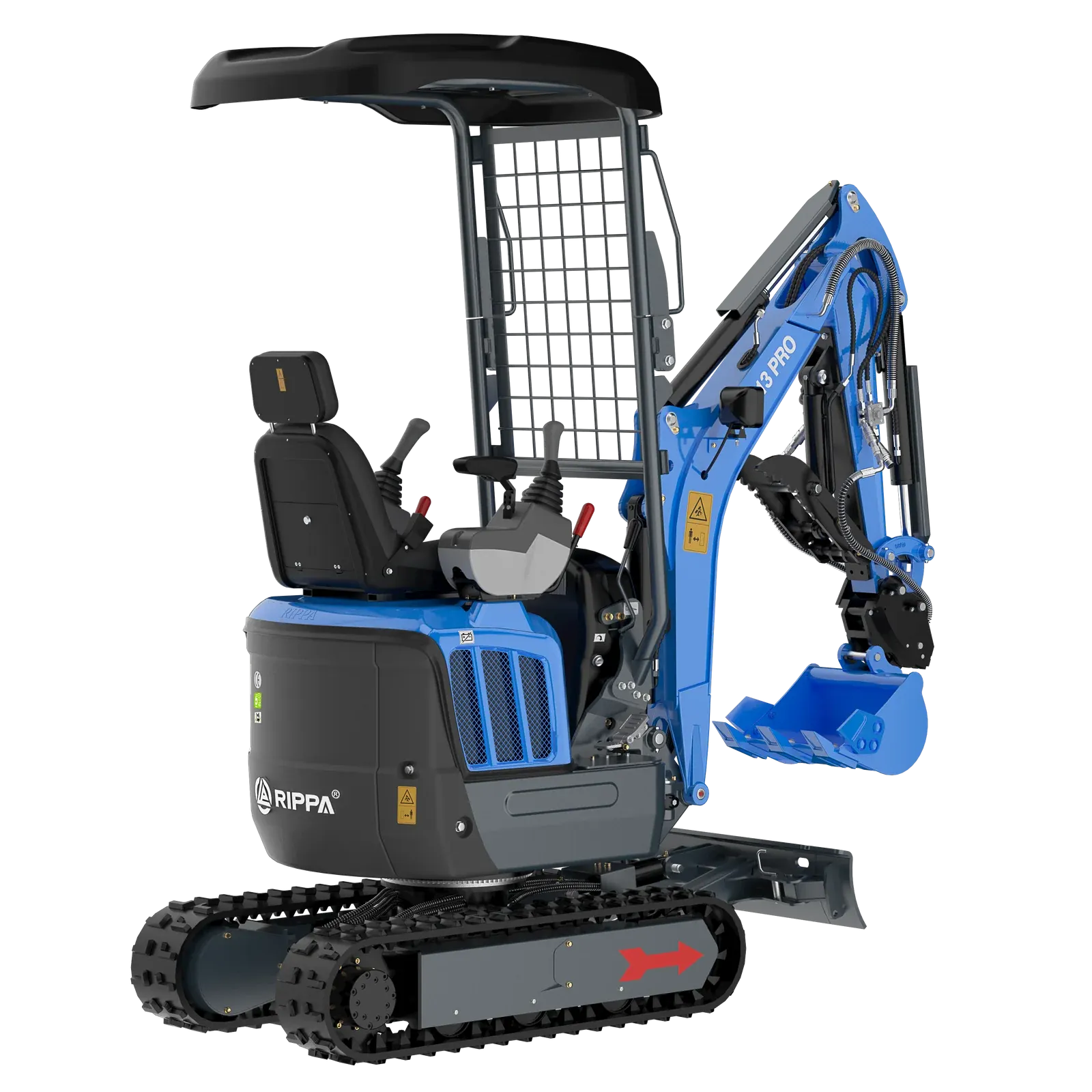 Rippa R13 PRO Minibagger – Bild 9