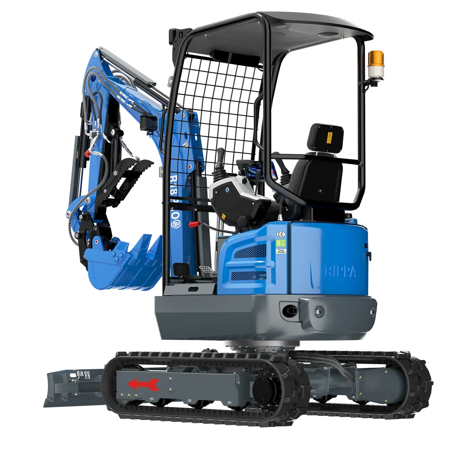 Rippa R18 PRO Minibagger – Bild 3