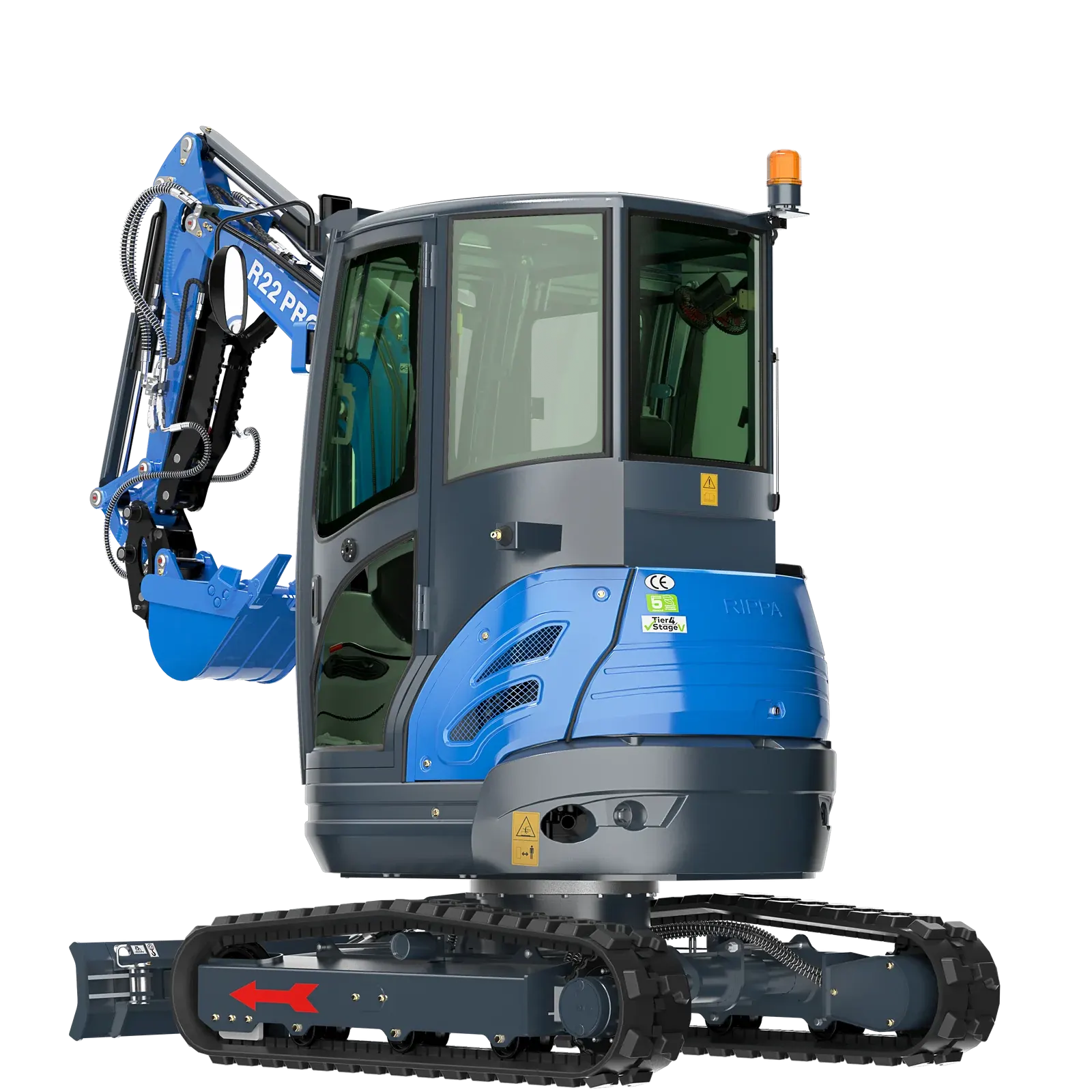 Rippa R22 PRO Minibagger – Bild 3