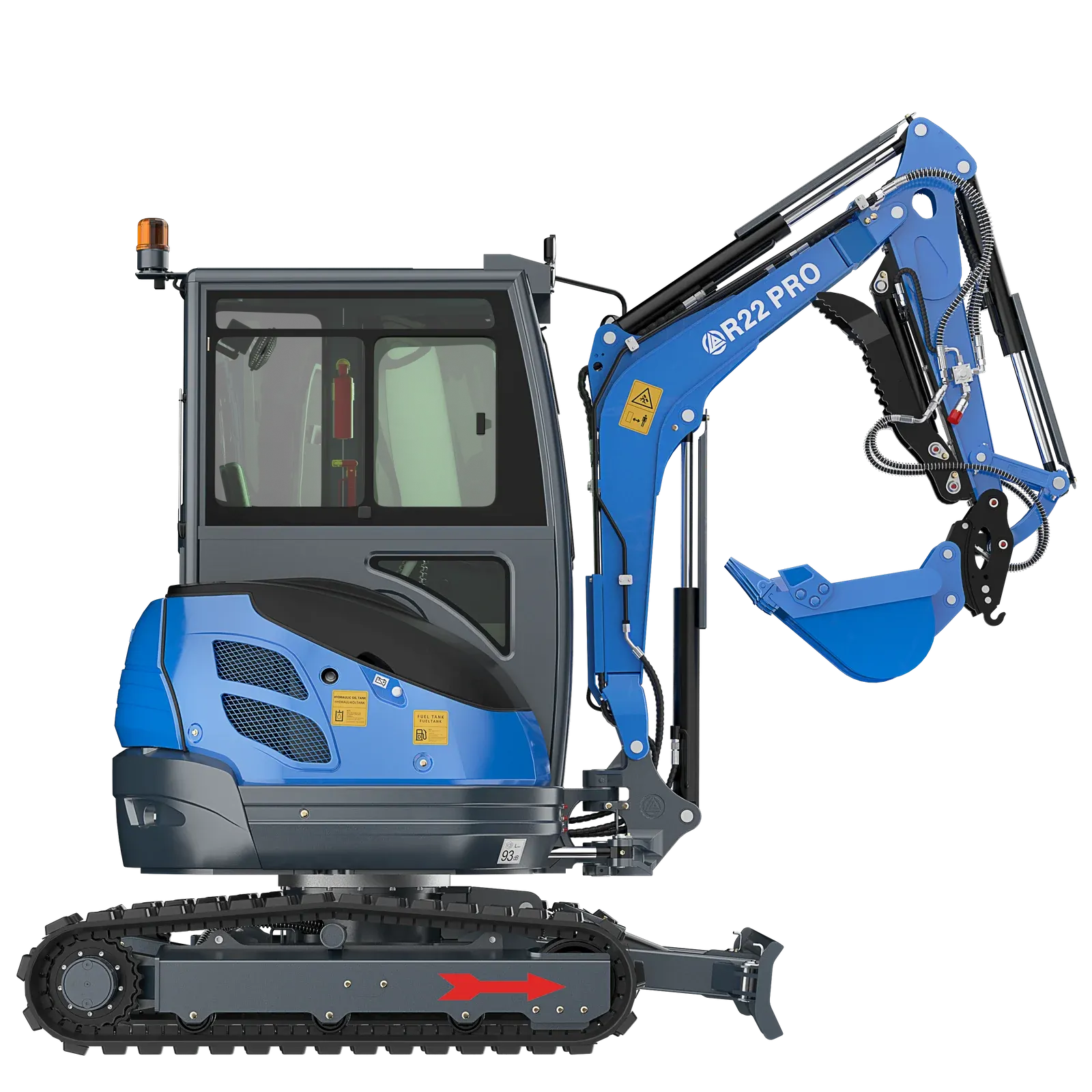Rippa R22 PRO Minibagger – Bild 7